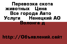 Перевозка скота животных › Цена ­ 39 - Все города Авто » Услуги   . Ненецкий АО,Волонга д.